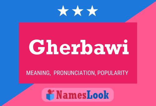 ملصق اسم Gherbawi