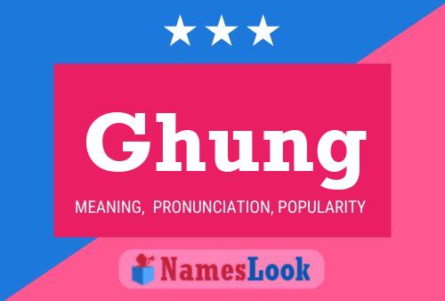 ملصق اسم Ghung