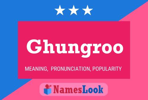 ملصق اسم Ghungroo