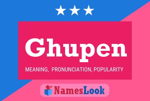 ملصق اسم Ghupen