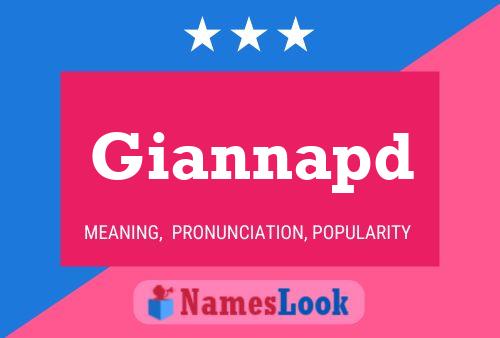 ملصق اسم Giannapd