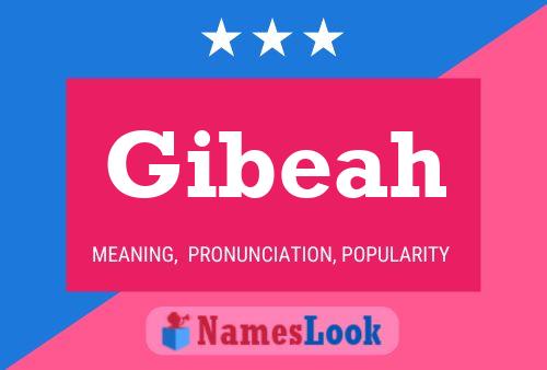 ملصق اسم Gibeah