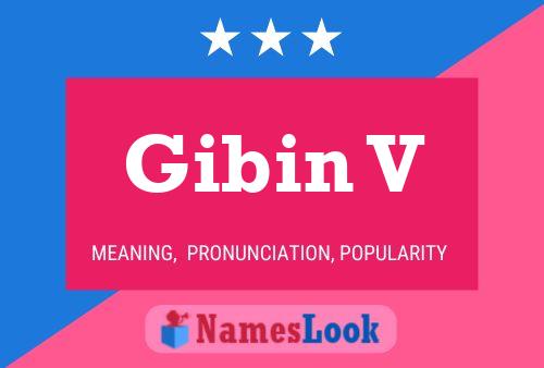 ملصق اسم Gibin V