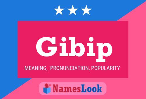 ملصق اسم Gibip