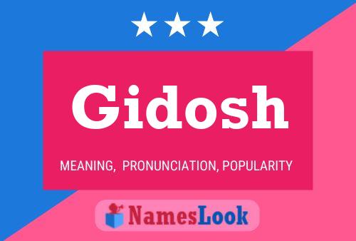 ملصق اسم Gidosh