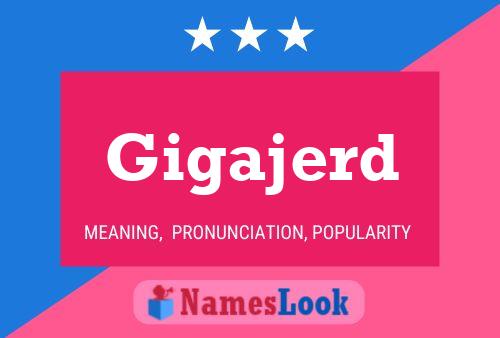 ملصق اسم Gigajerd