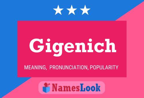 ملصق اسم Gigenich