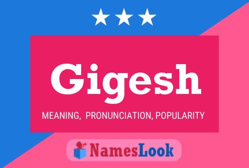 ملصق اسم Gigesh