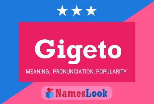 ملصق اسم Gigeto