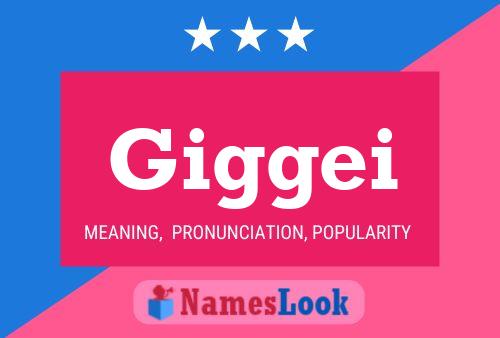 ملصق اسم Giggei