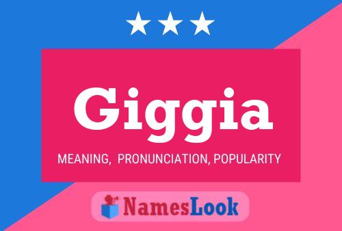 ملصق اسم Giggia