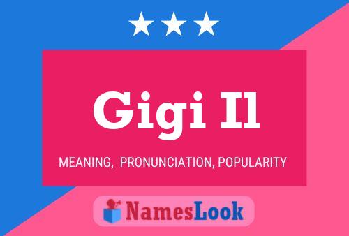 ملصق اسم Gigi Il