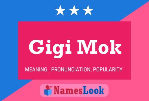 ملصق اسم Gigi Mok