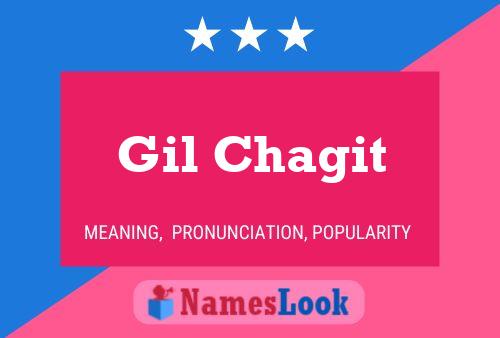 ملصق اسم Gil Chagit