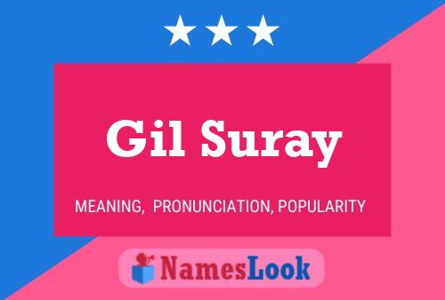 ملصق اسم Gil Suray