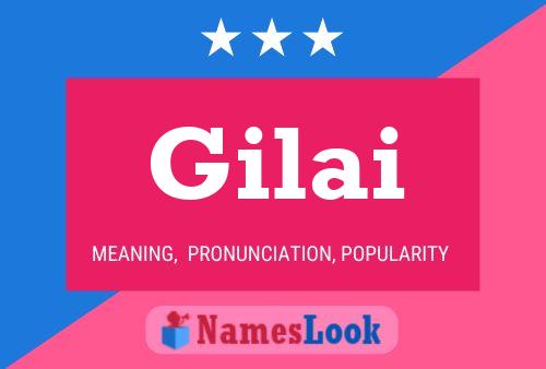 ملصق اسم Gilai