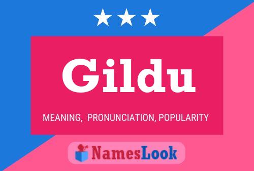 ملصق اسم Gildu