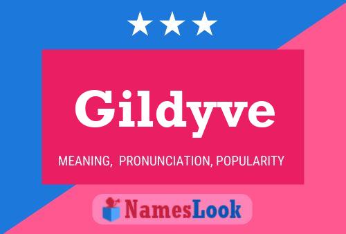 ملصق اسم Gildyve