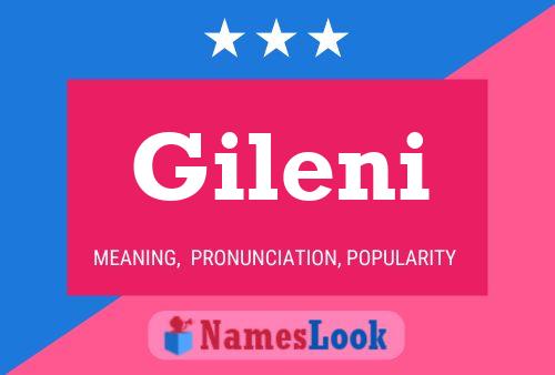 ملصق اسم Gileni