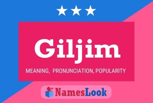 ملصق اسم Giljim