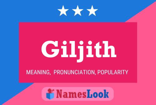 ملصق اسم Giljith