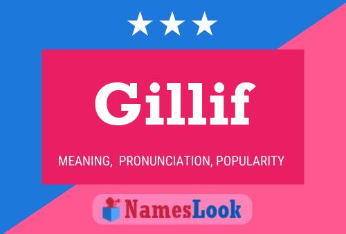 ملصق اسم Gillif