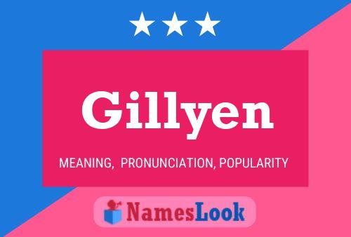 ملصق اسم Gillyen