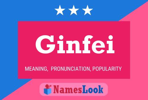 ملصق اسم Ginfei