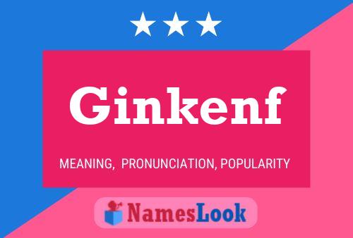 ملصق اسم Ginkenf