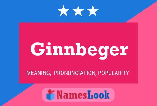 ملصق اسم Ginnbeger