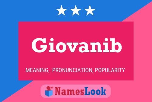 ملصق اسم Giovanib