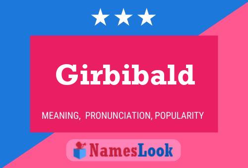 ملصق اسم Girbibald