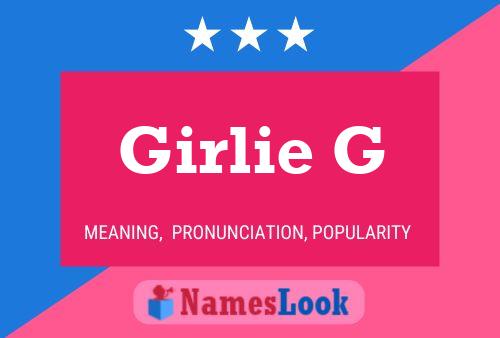 ملصق اسم Girlie G