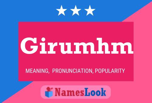 ملصق اسم Girumhm