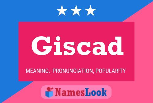 ملصق اسم Giscad