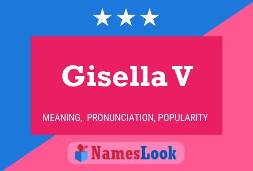 ملصق اسم Gisella V