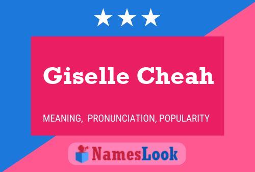 ملصق اسم Giselle Cheah