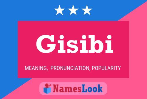 ملصق اسم Gisibi