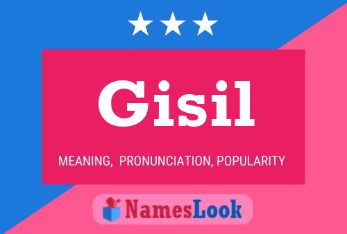 ملصق اسم Gisil