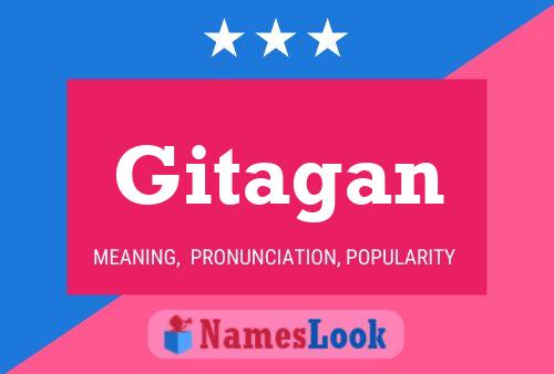 ملصق اسم Gitagan