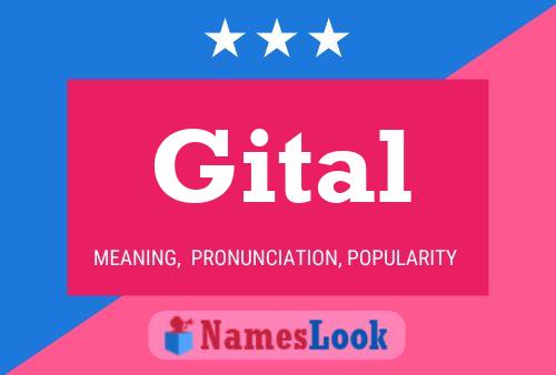 ملصق اسم Gital