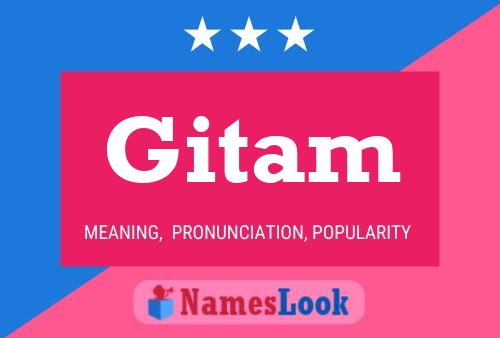 ملصق اسم Gitam