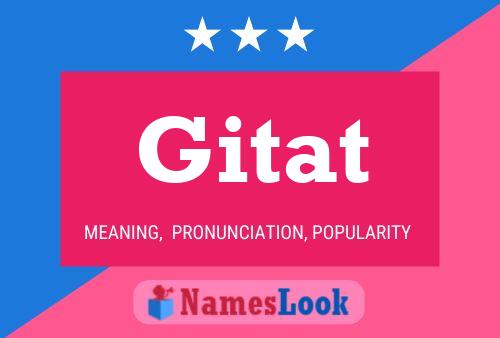 ملصق اسم Gitat