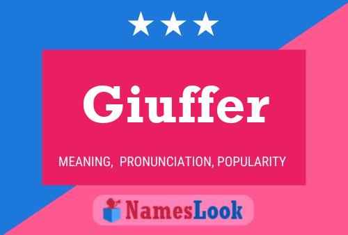 ملصق اسم Giuffer