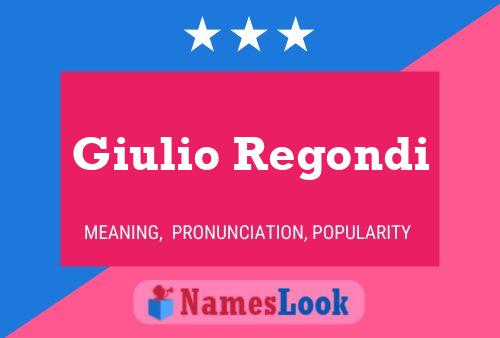 ملصق اسم Giulio Regondi