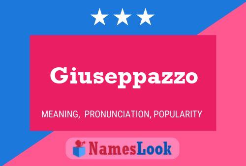 ملصق اسم Giuseppazzo