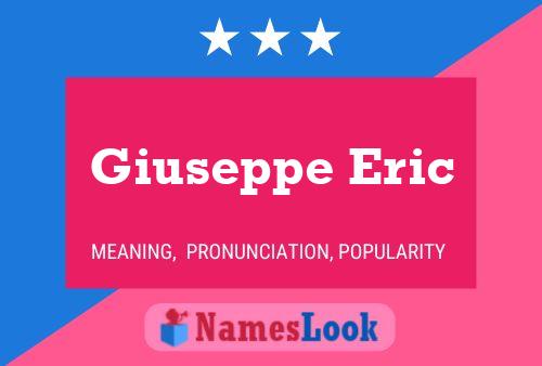 ملصق اسم Giuseppe Eric