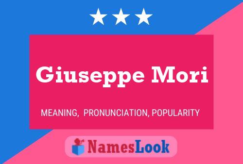 ملصق اسم Giuseppe Mori