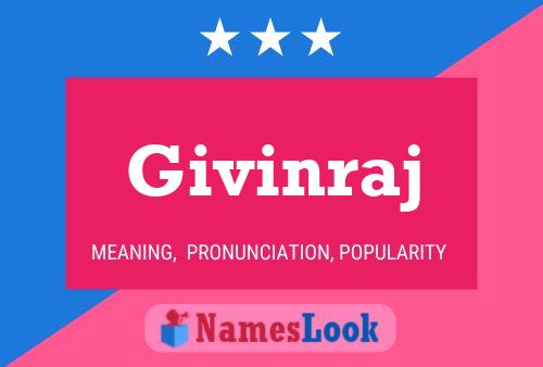 ملصق اسم Givinraj