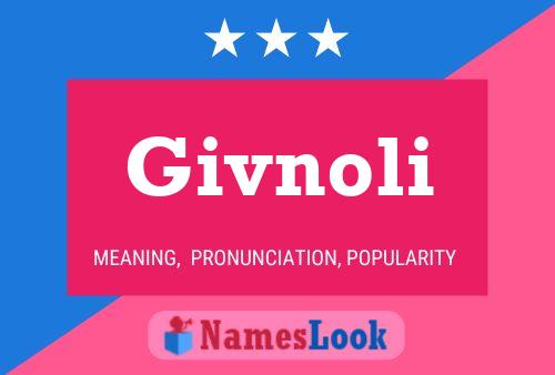 ملصق اسم Givnoli